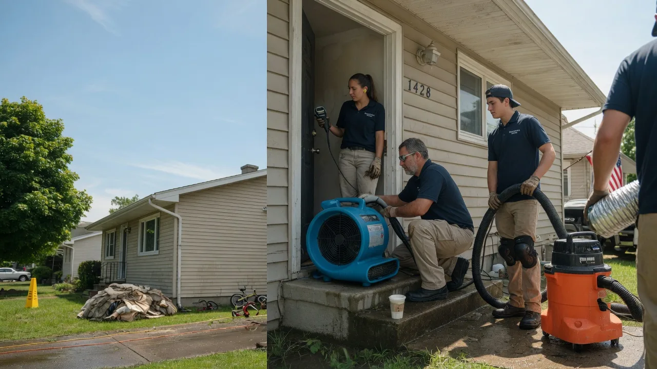 Water Damage Restoration in Thornville, OH near me